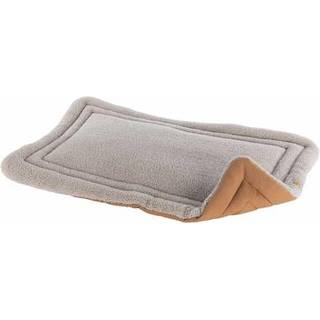 Carhartt Holdable Firm Duck Sherpa Top Dog Napper Pad Washable Duck Canvas Pads til hunde Sherpa Top Napper Pad (Carhartt Brown) Medium