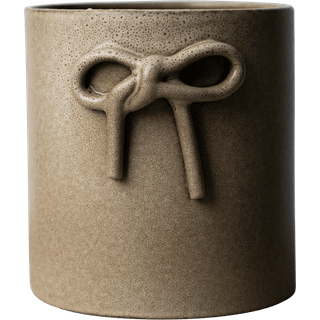 Dbkd Bow Krukke Ø13 Cm - Krukker Keramik Beige - 20240502BE