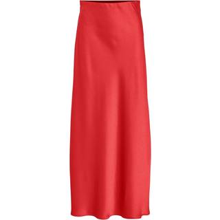VILA dame nederdel VITYLA - Poppy Red - 36