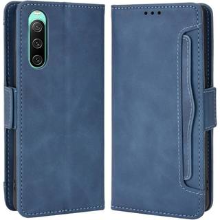 SKALO Sony Xperia 10 IV 6-RUM Pungetaske - Blå