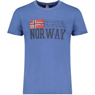 Norway 1963 Blue Cotton T-Shirt