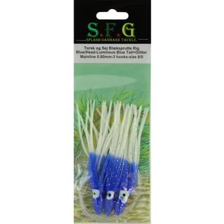 SFG - Blæksprutter 3 Stk (Forfang Til Torsk og Sej) Bluehead/Luminous Ribejagtogfikseri.dk