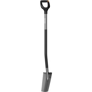 Fiskars Ergonomic Staudespade, grå, 123 cm.