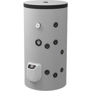 Combi varmtvandsbeholder 150 L - Fritstående med 1 spiral og elektronisk kontrol