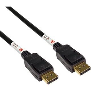 DisplayPort 2.1 DP40 kabel (4K@60 Hz / 8K@30 Hz) | 1 meter | PRIS-MATCH