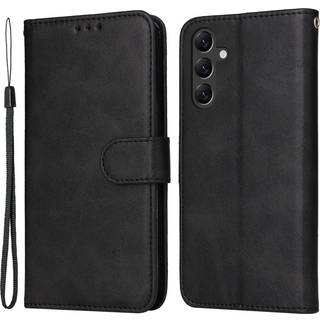 SKALO Samsung A15 5G PU-læder Pungetui - Sort