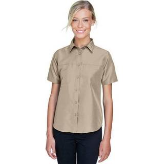 Ladies Key West Shortærme Performance Staff Shirt - Black - S (D0102H7Y5F6)