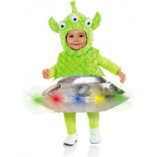 Alien & Ufo mit LED´s Kleinkinderkostüm L