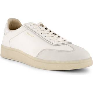 Gant Herren Sneaker weiß Glattleder