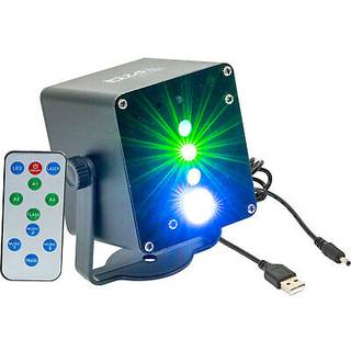 Ibiza Batteridrevet Lyseffekt m. Laser