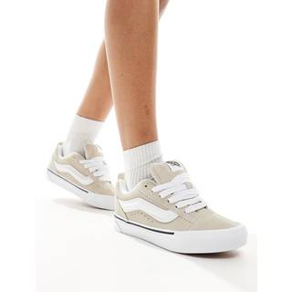 Vans Knu Skool Sneaker størrelse 7,5 farve hvid/beige