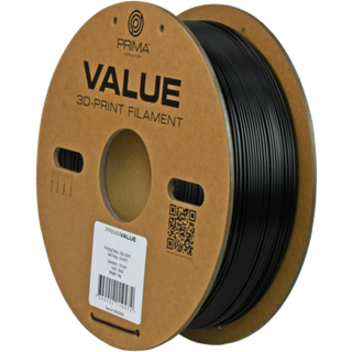 Prima PrimaValue ABS - 1,75mm -1kg - Sort 7340002119380