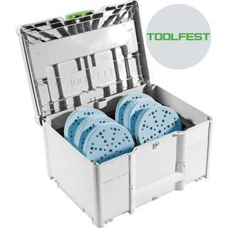 Festool Systainer³ slibepapir Granat SYS-STF D150 GR-Set