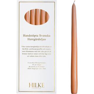 Hilke Collection Herrgårdsljus lys 30 cm 6-pak Abrikos