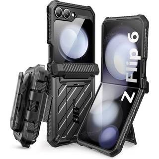 Samsung Galaxy Z Flip6 SUPCASE Unicorn Beetle Pro Cover m. Skærmbeskyttelse Sort