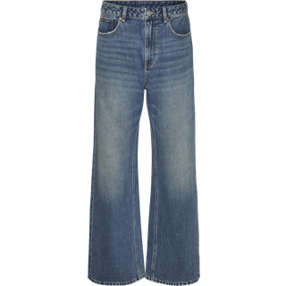 Vmtokey Lav Talje Straight Fit Jeans