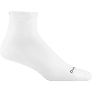 Darn Tough Run 1/4 Ultra-Lightweight Løbesokker Herrer størrelse XL farve hvid