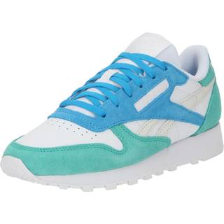 Reebok Women's Classic Leather Sneaker Damer størrelse 9,5 farve turkis