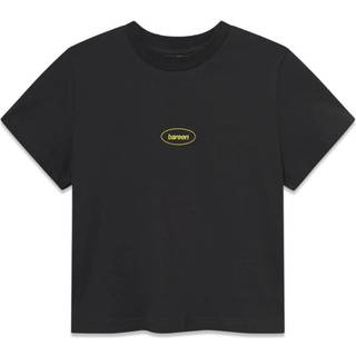 Cropped Women's Tee - Vintage Black - bareen - Sort M