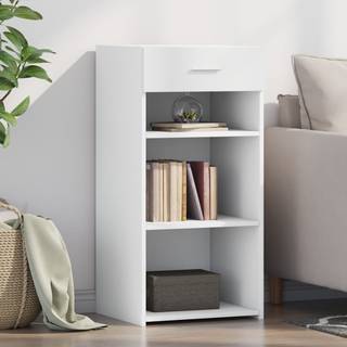 Skænk 45X42,5X93 Cm Konstrueret Træ - Hvid