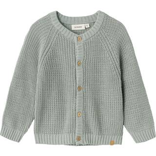 Lil Atelier Strikcardigan Limestone - Str. 4y 104cm