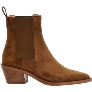 Gianvito Rossi Wylie suede ankle boots - brown - EU 41.5