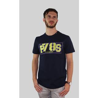 Plein Sport Blue Cotton Men T-Shirt