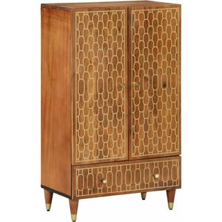 skab 60x33x100 cm massivt mangotræ