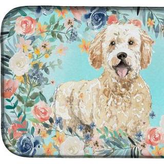 """" Caroline's Treasures CK3426DDM Goldendoodle Dish-Drying-Mats 14 X 21 Multicolor """"