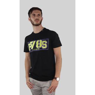 Plein Sport Black Cotton Men T-Shirt