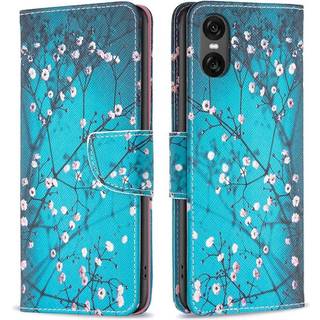 Til Sony Xperia 10 VI tegnebogstativetui mønstertelefoncover