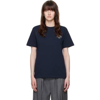 A.P.C. Rue Madame T-Shirt Dark Navy/Ecru