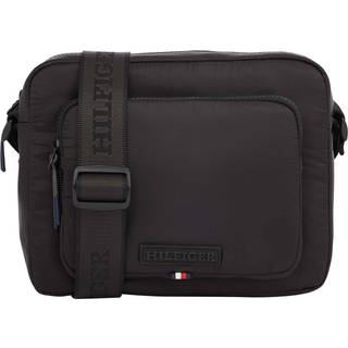 Tommy Hilfiger Crossbody Monogram mini - Sort
