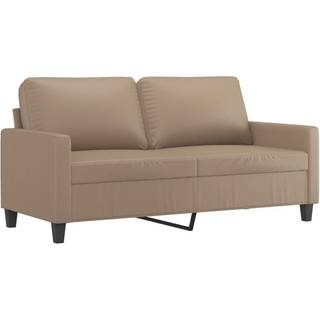 3-Personers Sofa Kunstlæder - 140 cm / Cappuccino