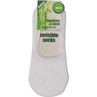 Crossbow Herre Strømper i bambus - Hvid - 43/45