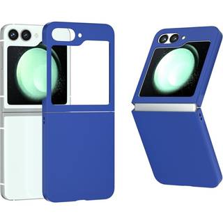 EIDERWOOD Samsung Galaxy Z Flip7 FE / Flip6 Gummibelagt Hård Plastik Bagside Cover - Blå