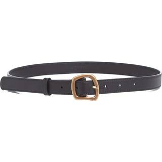 Gabriela Hearst Simone leather belt - black - S