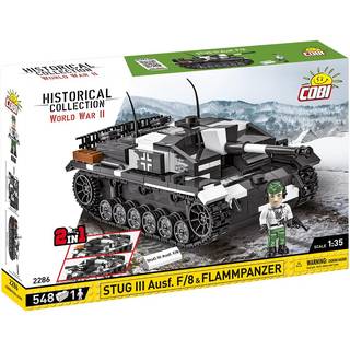 StuG III Ausf.F/8 + Flammpanzer Cobi Byggeklodser World War II 2286