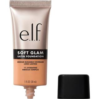 E.L.F. Soft Glam Foundation Medium d?kning Langvarig og byggeligt fundament for en glat satin finish Vegansk og grusomhedsfri 35 medium cool