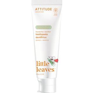 ATTITUDE Fluor-fri tandpasta Plante- og mineralbaserede ingredienser Vegansk grusomhedsfri og sukkerfri mango 4,2 Oz