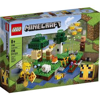 Lego Minecraft The Bee Farm 21165 Minecraft Building Action Legetøj med en biavl plus cool bi og fårfigurer Nye 2021 (238 stykker) Multicolor