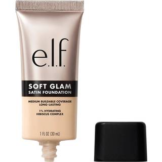 E.L.F. Soft Glam Foundation Medium d?kning Langvarig og byggeligt fundament for en glat satin finish Vegansk og grusomhedsfri 13 fair neutral
