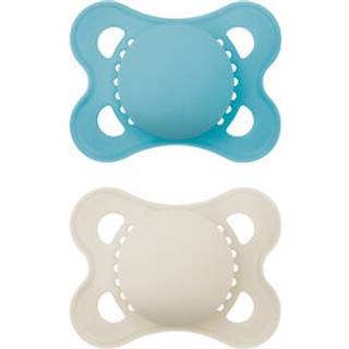 MAM Original Sut Blue 0-6M Unprinted (2 stk)
