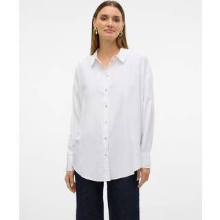 Nora Oversize Skjorte, Bright White, S
