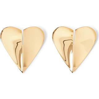 AlaÃ¯a Le CÅur Torn earrings - gold - One Size