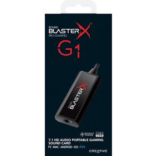 Creative Sound BlasterX G1 7.1 USB lydkort
