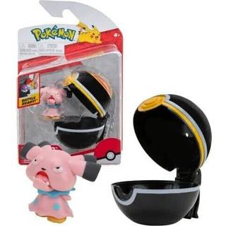 Pokemon Clip n Go Battle Feature Figur Set and Action Ready (Snubbull and Luxury Ball)