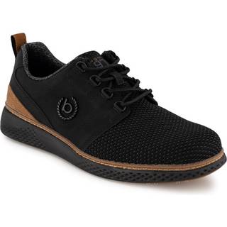 bugatti Herren Sneaker schwarz Textil & Canvas