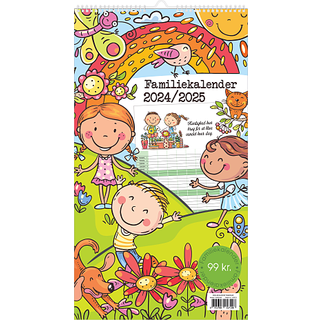 Familiekalender 24/25 - tegninger (På lager i butik)
