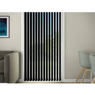 DEBEL D’Lux komplet lamelgardin 100 x 250 cm - sort